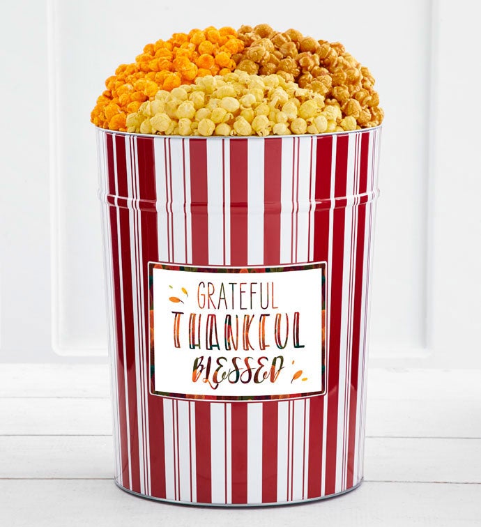 Tins With Pop® 4 Gallon Grateful Thankful Blessed